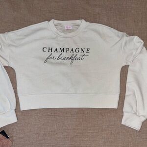 Pink Lily Cream Knit Sweater